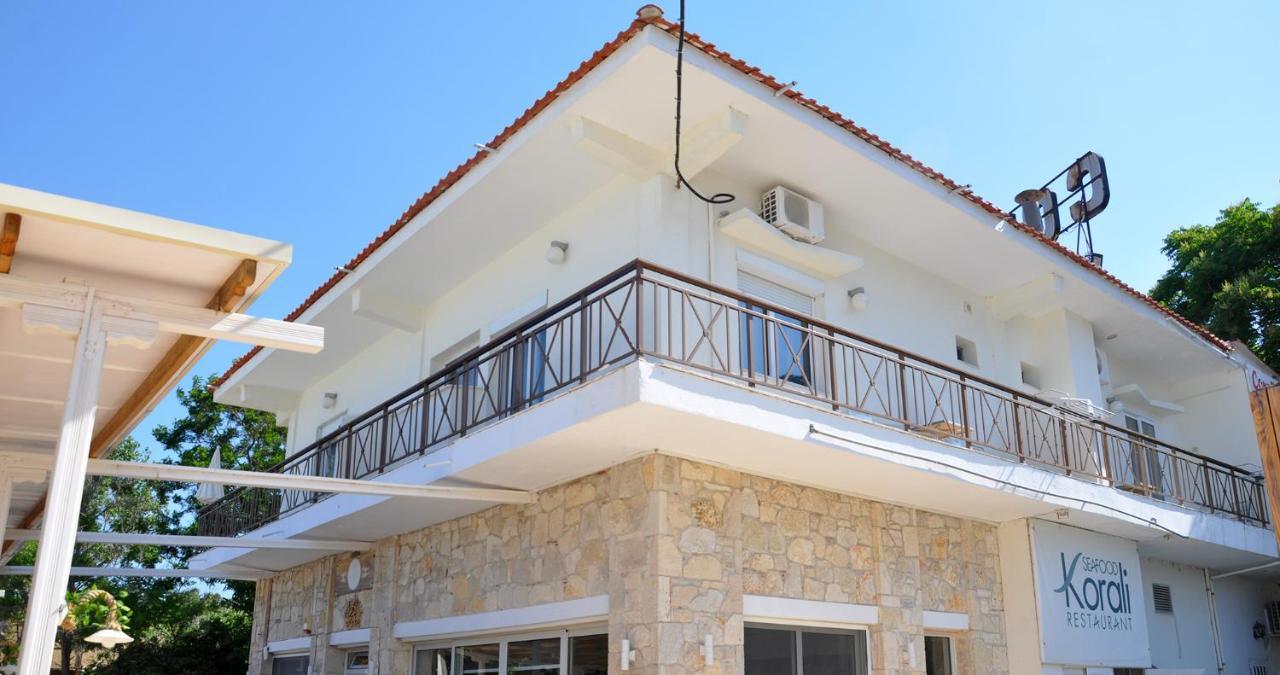 Coralli Beach Studios-Apartments Kallithea (Chalkidiki) Exterior foto
